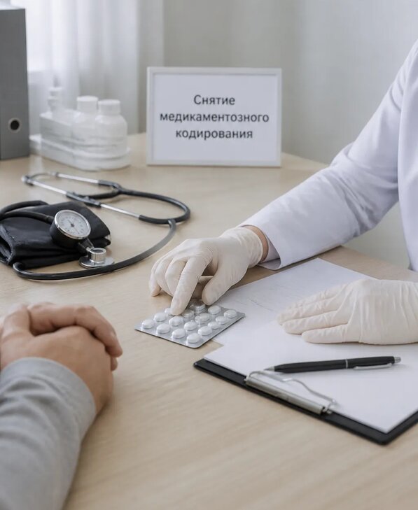 Снятие медикаментозного кодирования в Петергофе от 5231 р. | Медзона