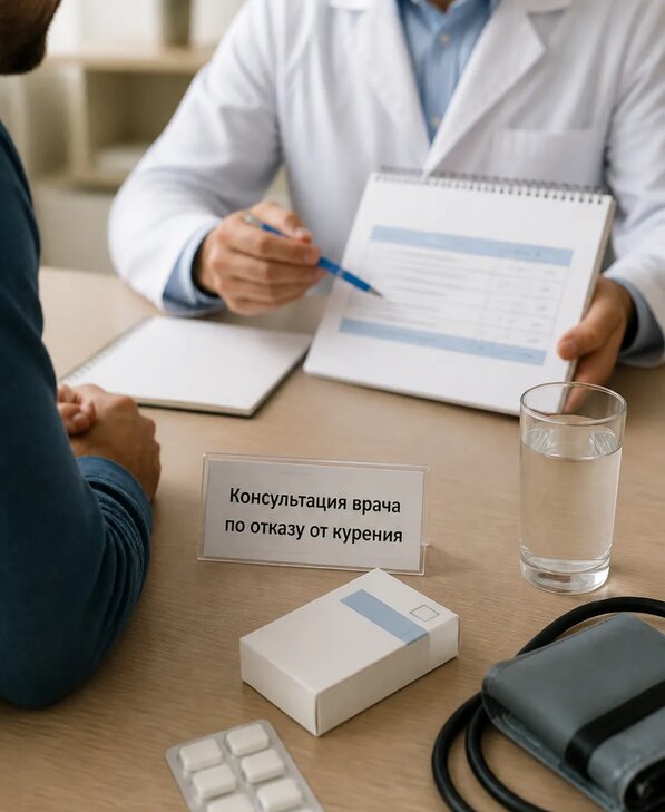 Консультация врача по отказу от курения для взрослых в Петергофе